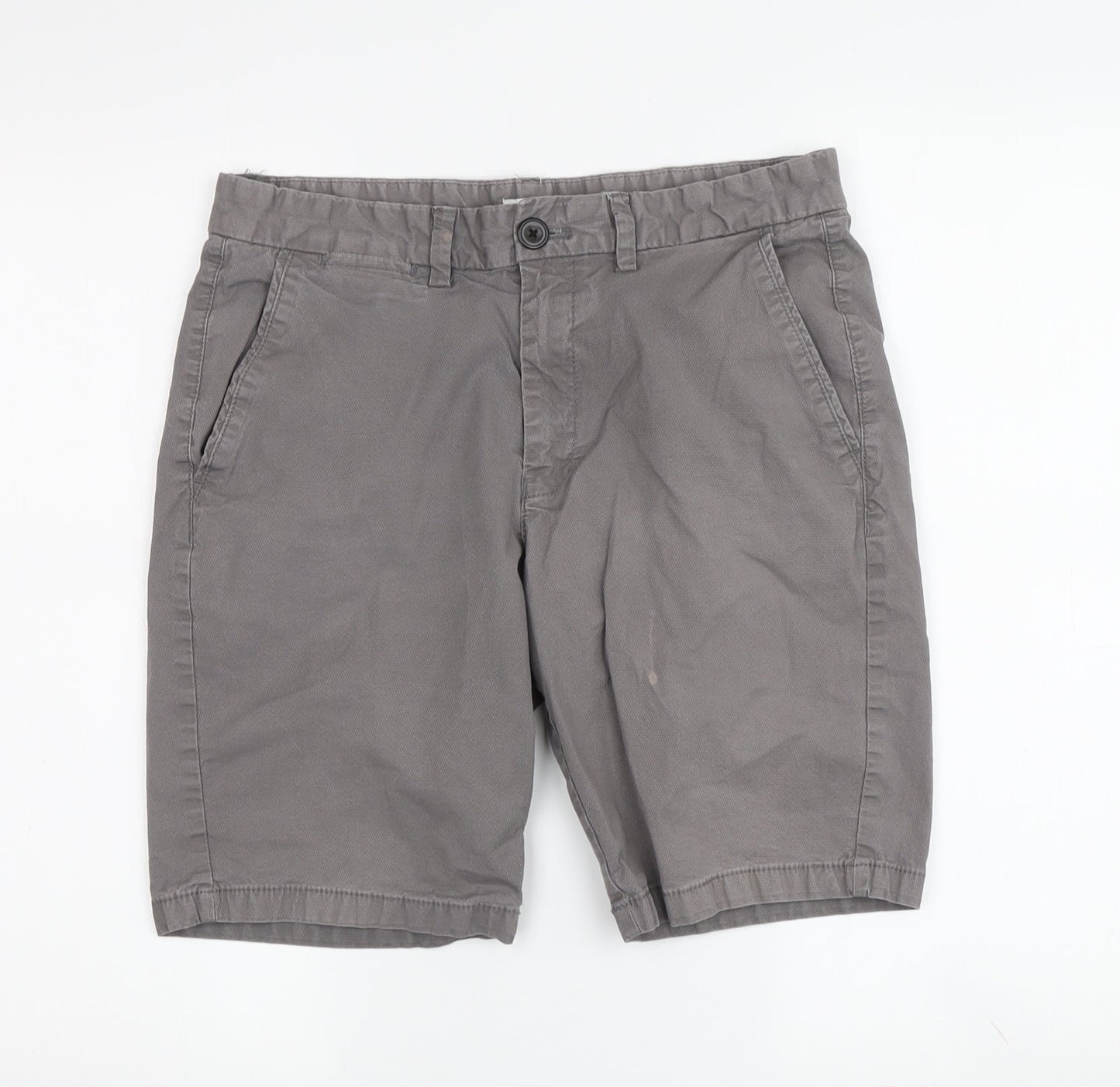 Burton Men's Grey Chino Shorts Size 32 Casual