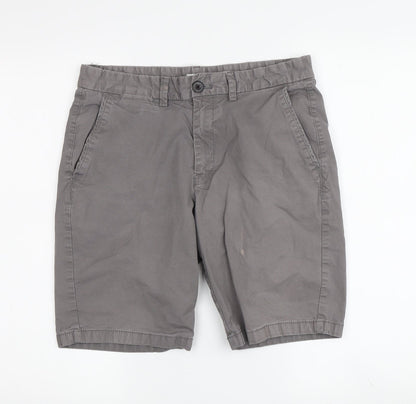 Burton Men's Grey Chino Shorts Size 32 Casual