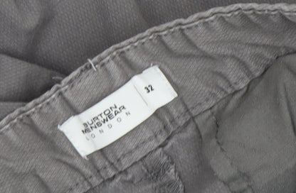 Burton Men's Grey Chino Shorts Size 32 Casual