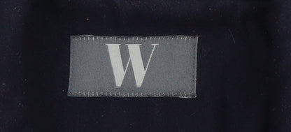 Womens UK Size 14 W Blue Classic
