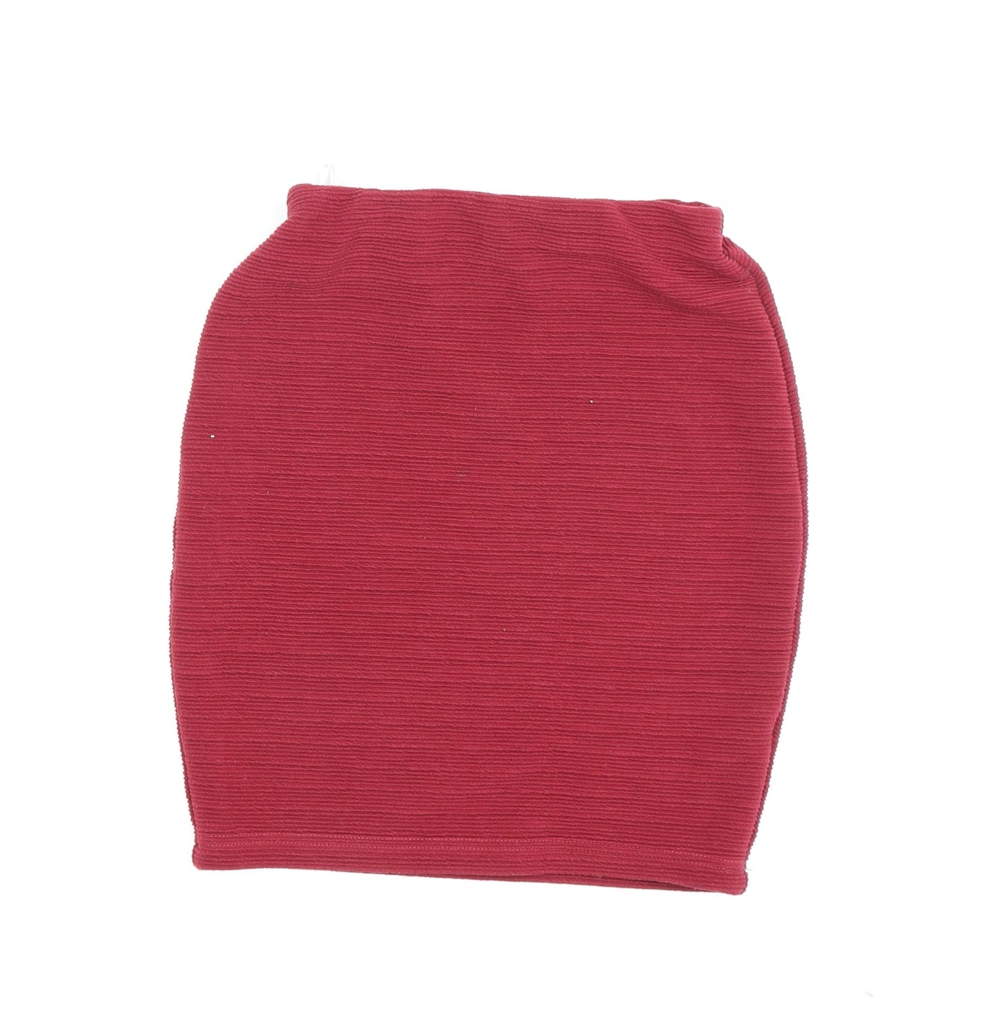 New Look Women's Red Bandage Skirt Size 8 Casual