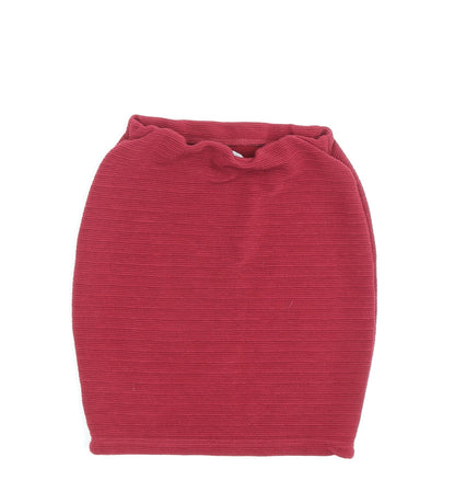 New Look Women's Red Bandage Skirt Size 8 Casual