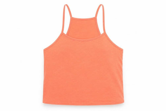Topshop Women's Orange Tank Top Size 6