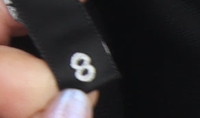 Divided Women's Black Stretch Pencil Skirt Size 8