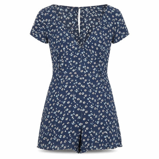 Womens UK Size XS Hollister One-Piece Blue Playsuit