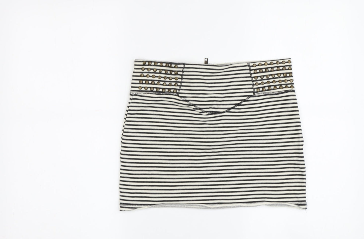 Womens UK Size 8 River Island Straight & Pencil Jersey Skirt