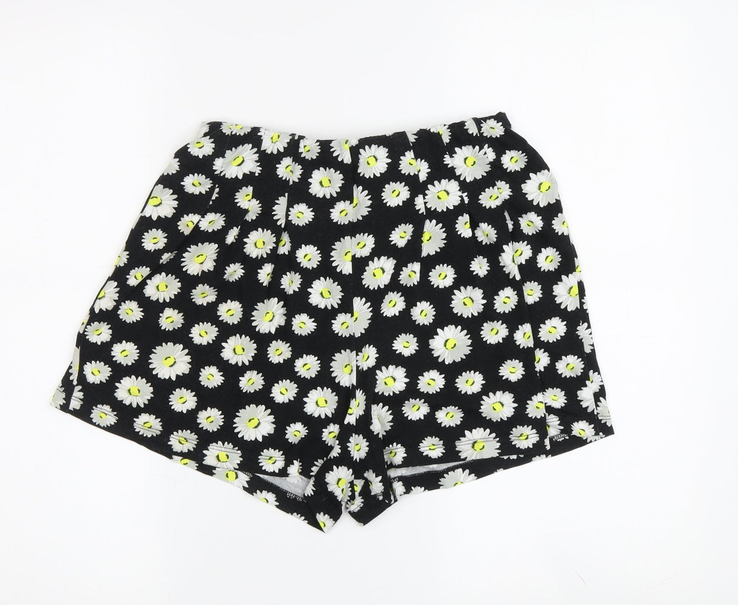 ASOS Women's Black Floral Shorts Size 8