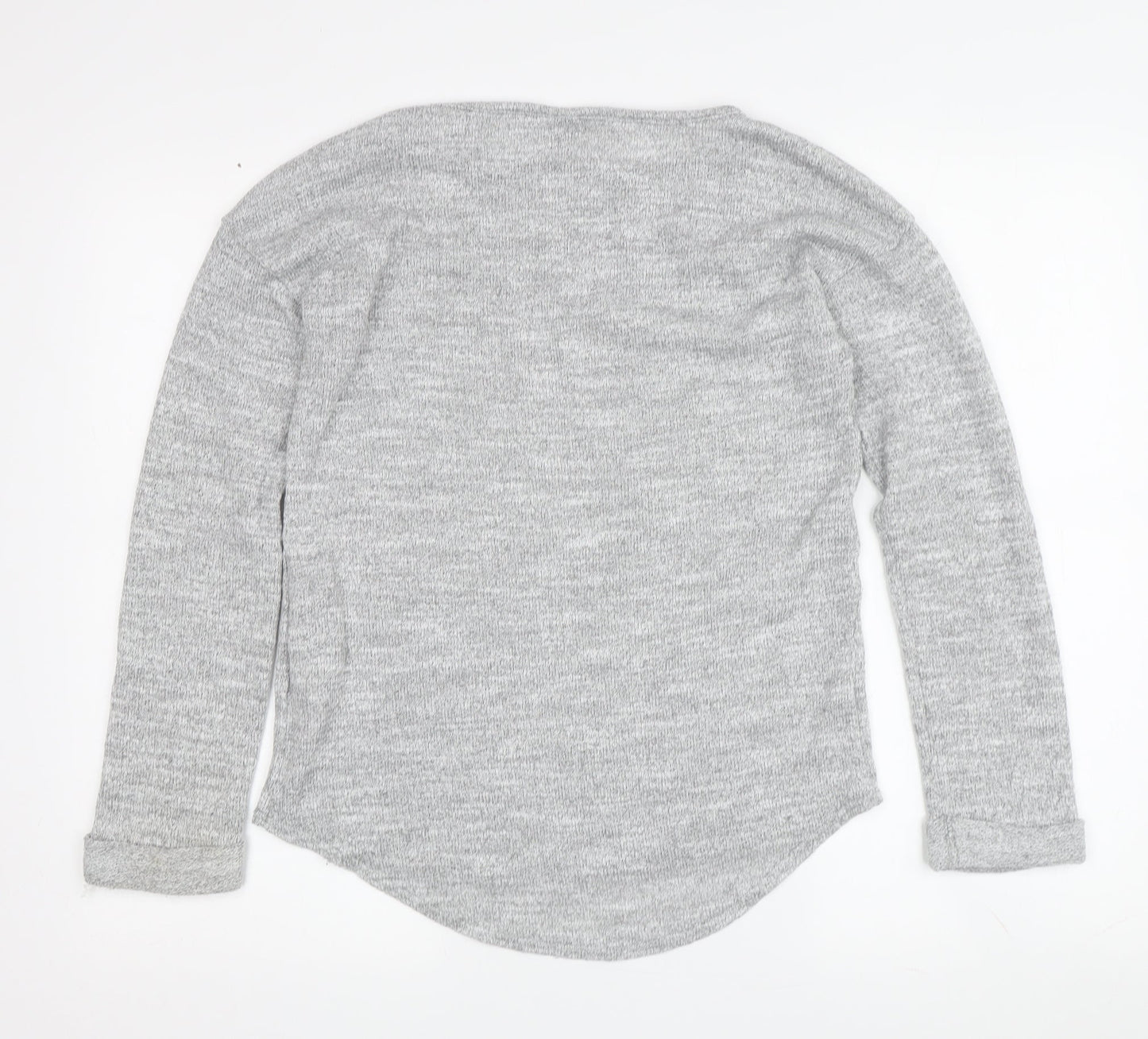 Womens UK Size UK 10 Topshop Grey Pullover Jumper