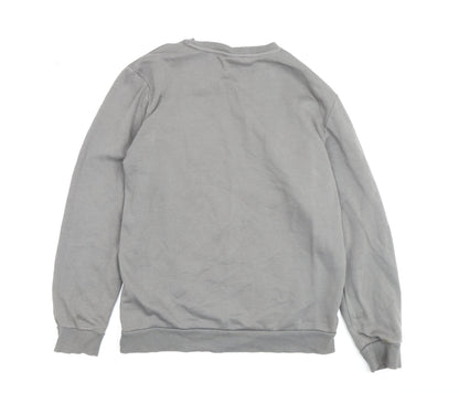 Mens UK Size S PUMA Grey Pullover Sweatshirt