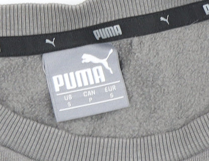 Mens UK Size S PUMA Grey Pullover Sweatshirt