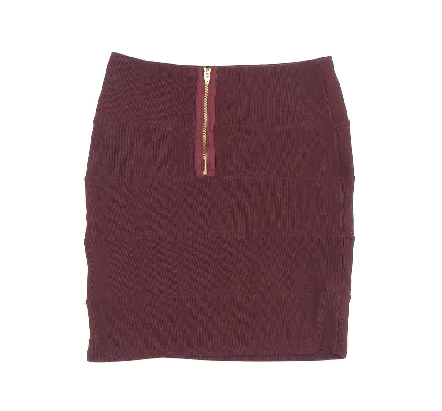 Womens UK Size 8 Topshop Bandage Knit Skirt