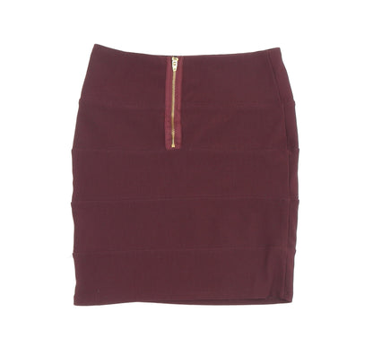 Womens UK Size 8 Topshop Bandage Knit Skirt