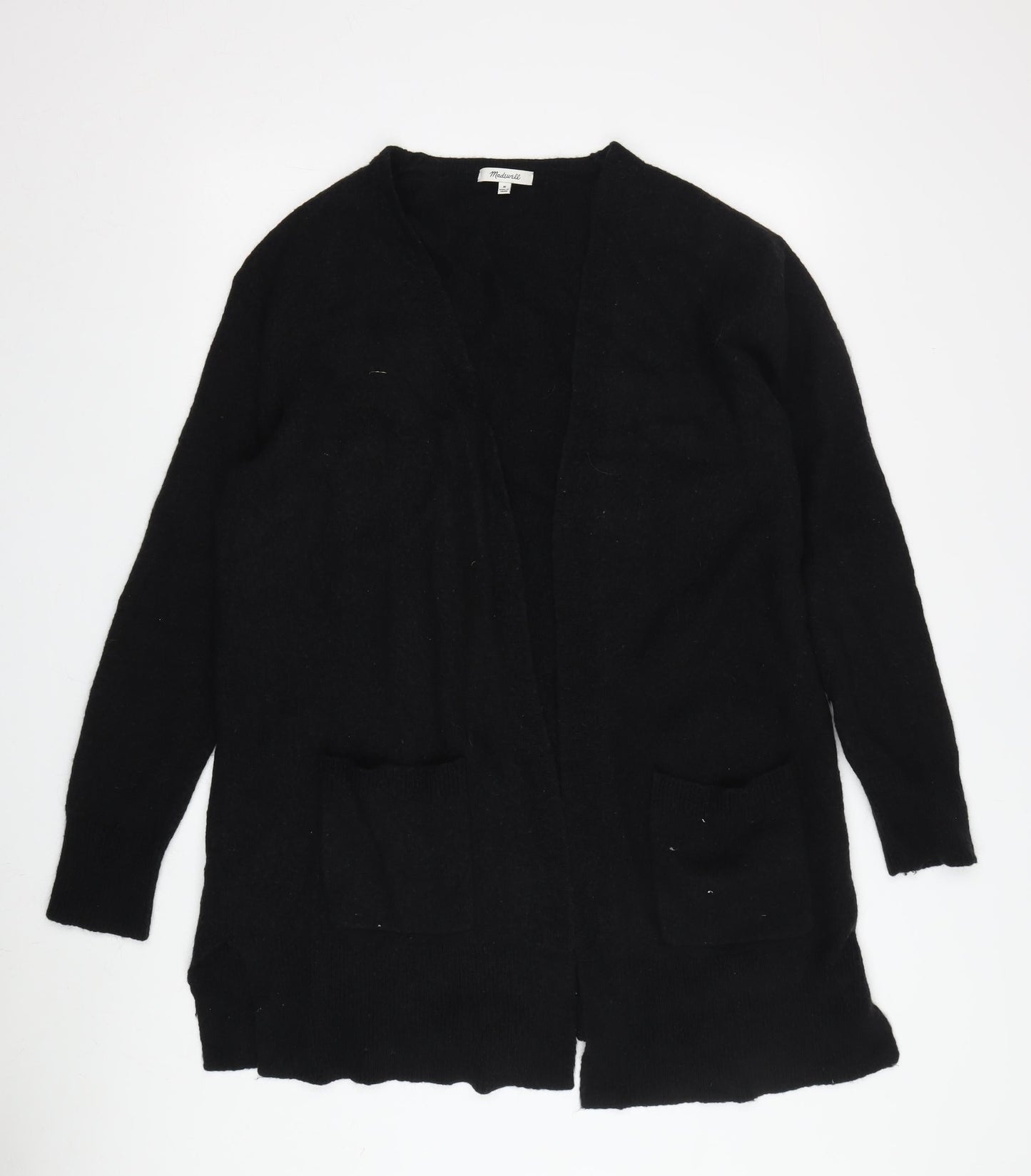 Madewell Women's Black Cardigan, Size M, Classic Style