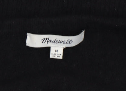 Madewell Women's Black Cardigan, Size M, Classic Style