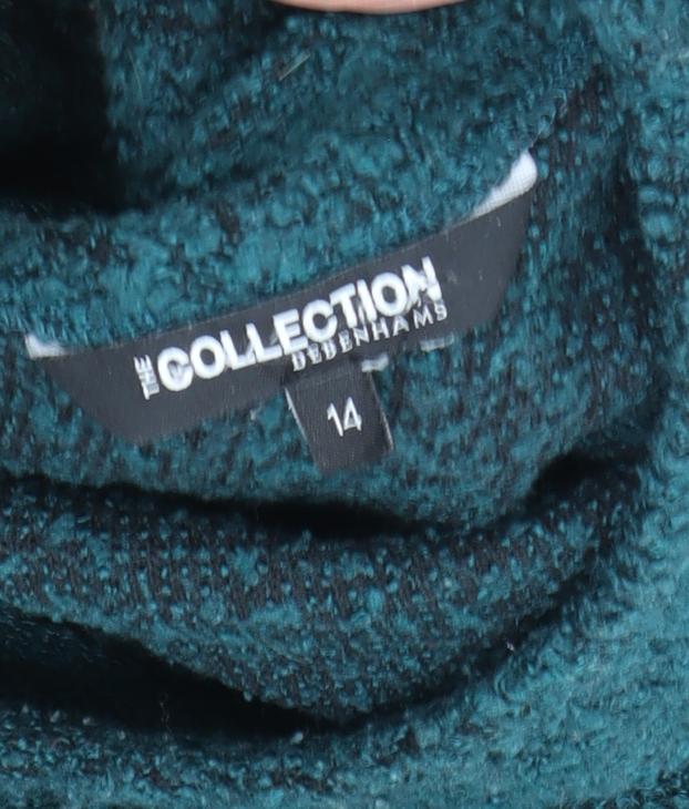 The Collection Debenhams Green Pullover Jumper Women Size 14