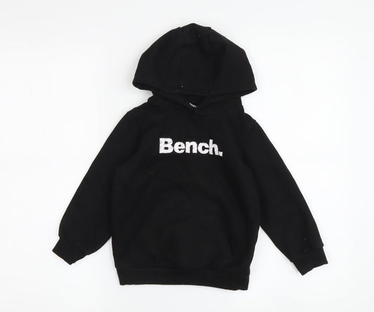 Bench Boys Black Pullover Hoodie 4-5 Years