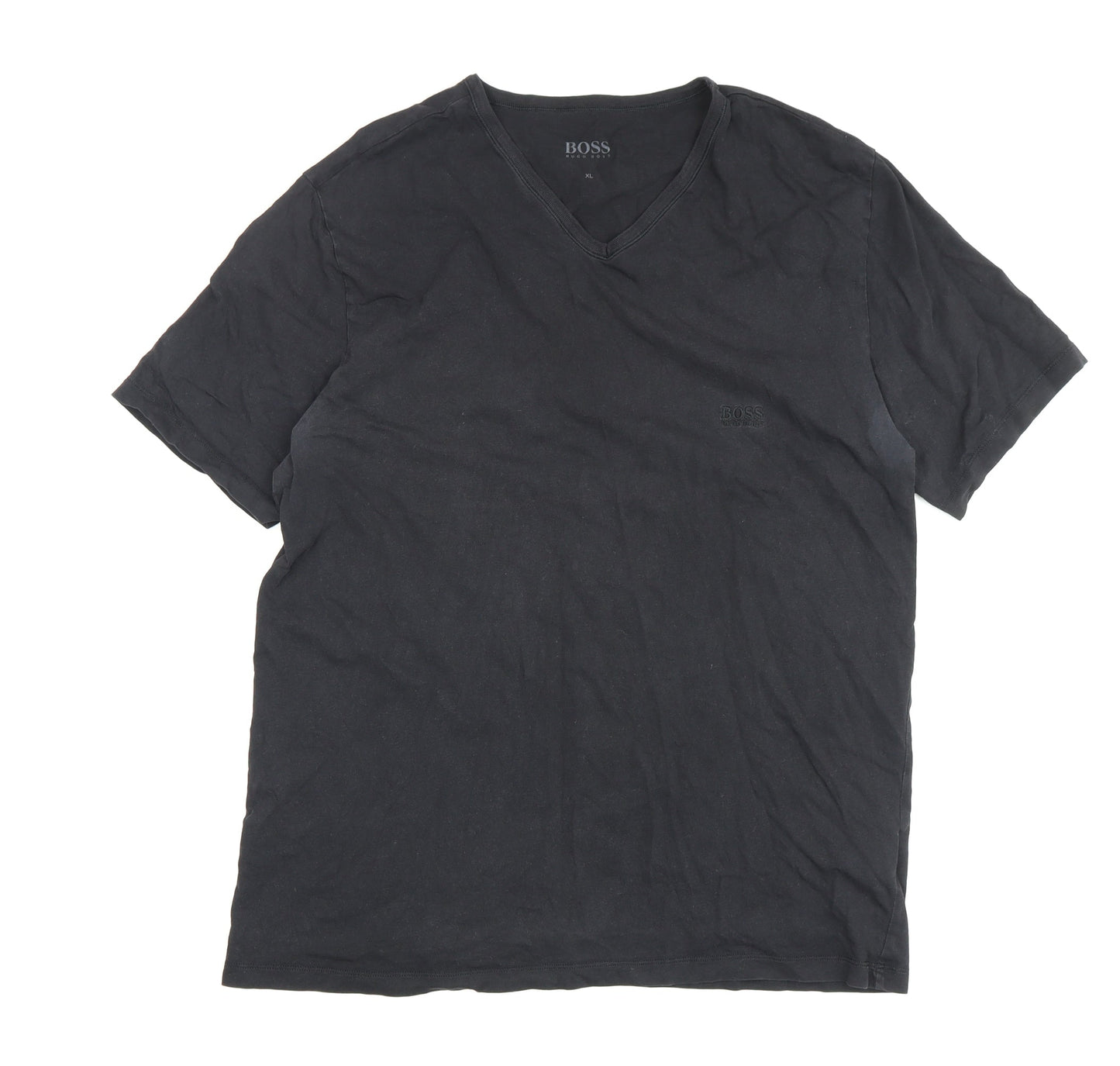 Mens UK Size XL HUGO BOSS Black  T-Shirt