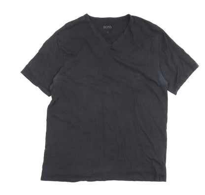Mens UK Size XL HUGO BOSS Black  T-Shirt