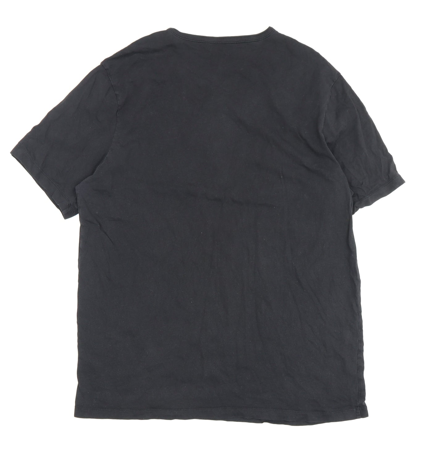 Mens UK Size XL HUGO BOSS Black  T-Shirt