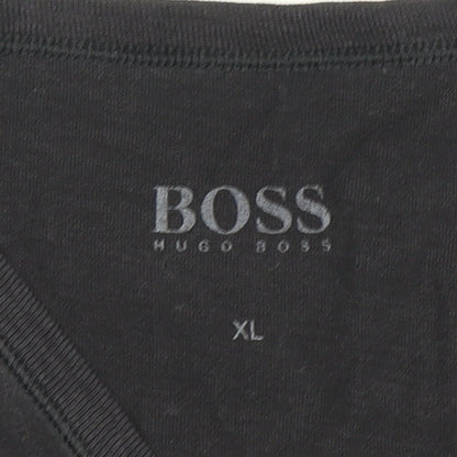 Mens UK Size XL HUGO BOSS Black  T-Shirt