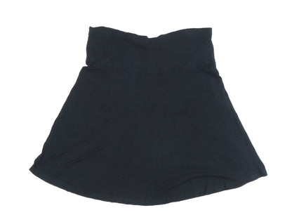 H&M Women's Black A-Line Skirt Size 12