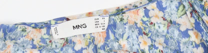 MNG Women's Floral Multicoloured XS Wrap Dress