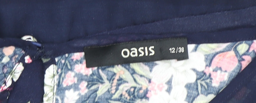 Oasis Blue A-Line Dress, Women's Size 12