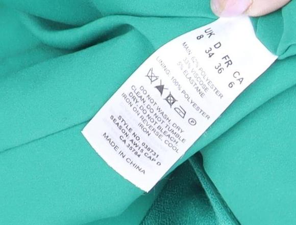 Planet Women's Green Sheath Dress Size 8