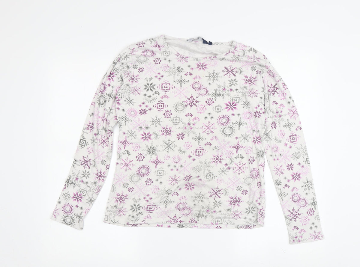 Isle Women's Multicoloured Winter Pyjama Top M