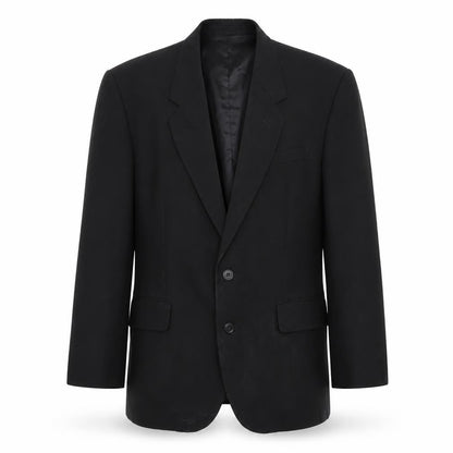 London Men's Black Blazer, Size 38, Two-Button
