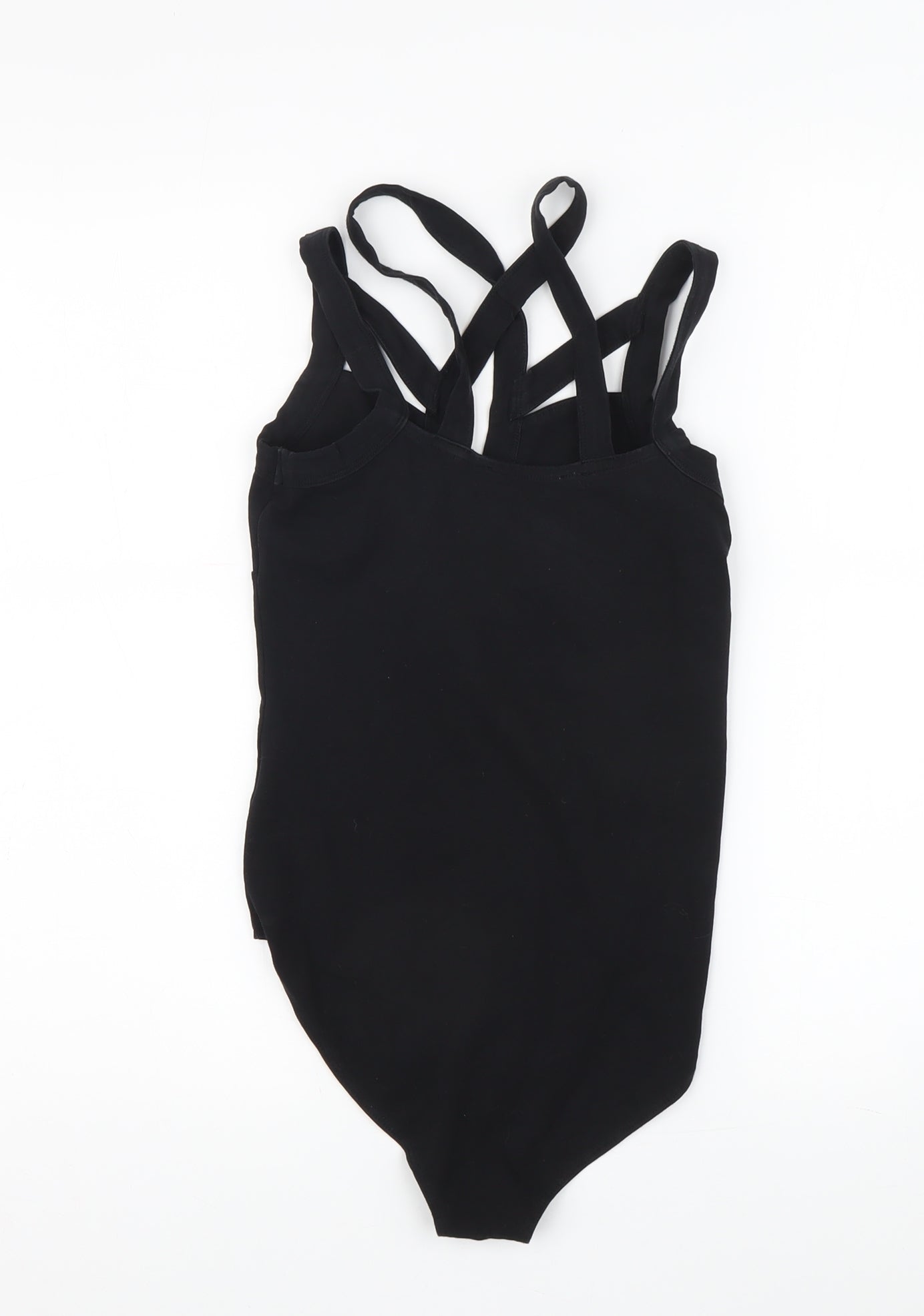 Miss Selfridge Women's Black Bodysuit Size 8