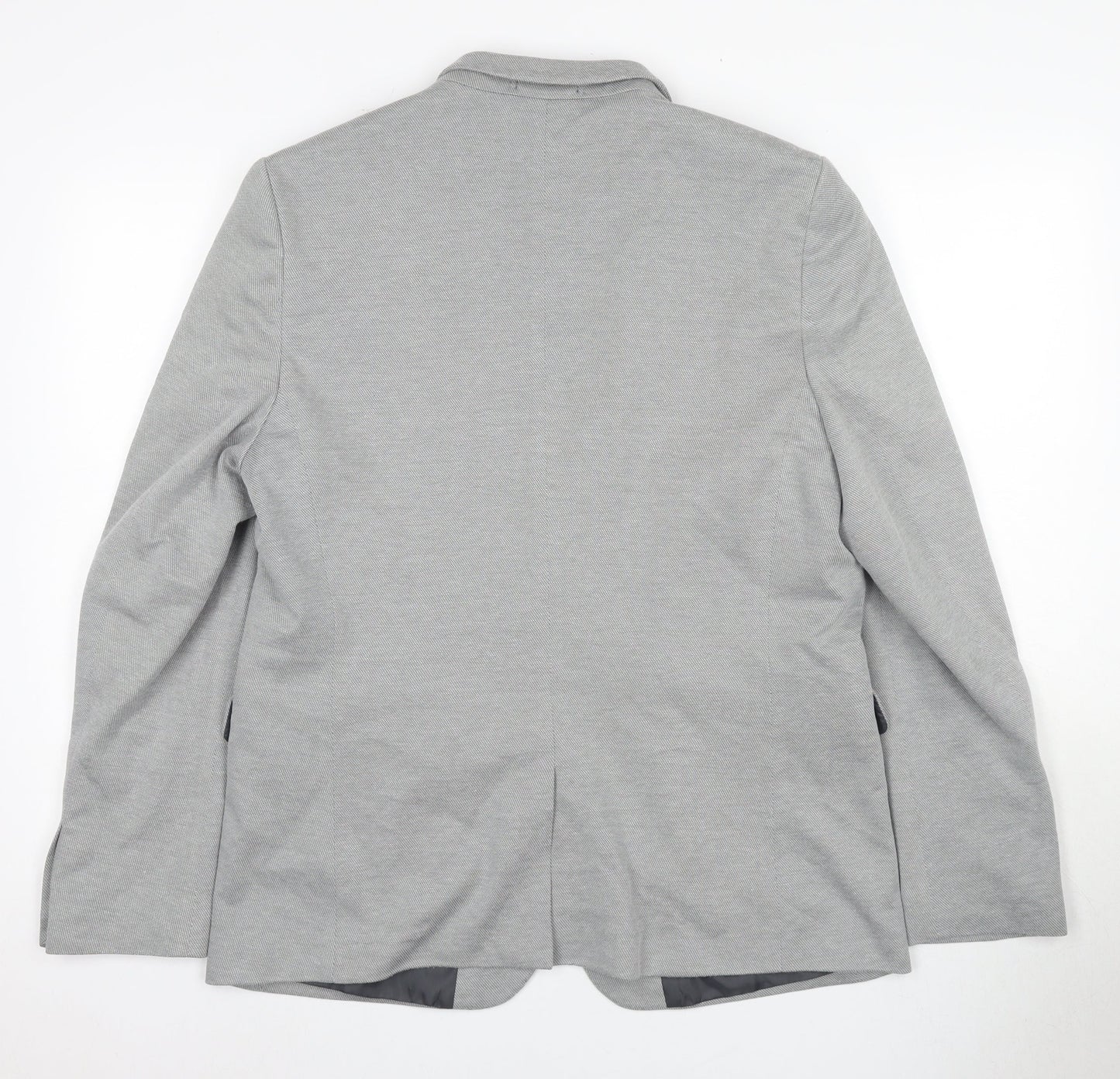 Mens UK Size 44 Burton Regular Grey Suit Jacket