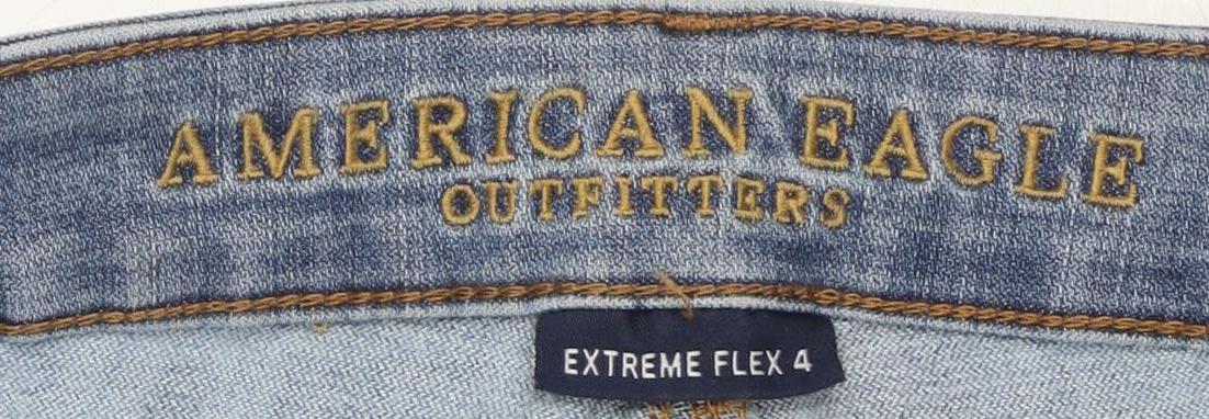 American Eagle Men's Blue Skinny Jeans 33 Waist