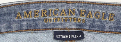 American Eagle Men's Blue Skinny Jeans 33 Waist