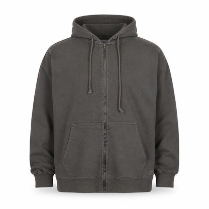 Pacific Republic Men’s Grey Full Zip Hoodie S