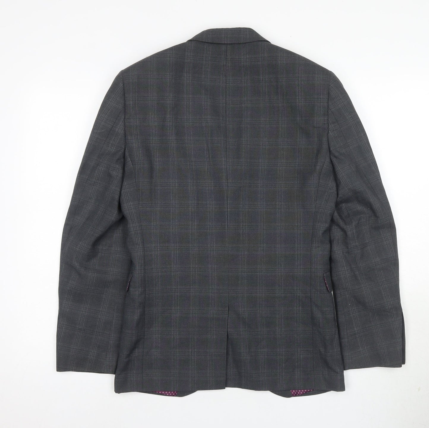 Mens UK Size 34 NEXT Regular Grey Suit Jacket