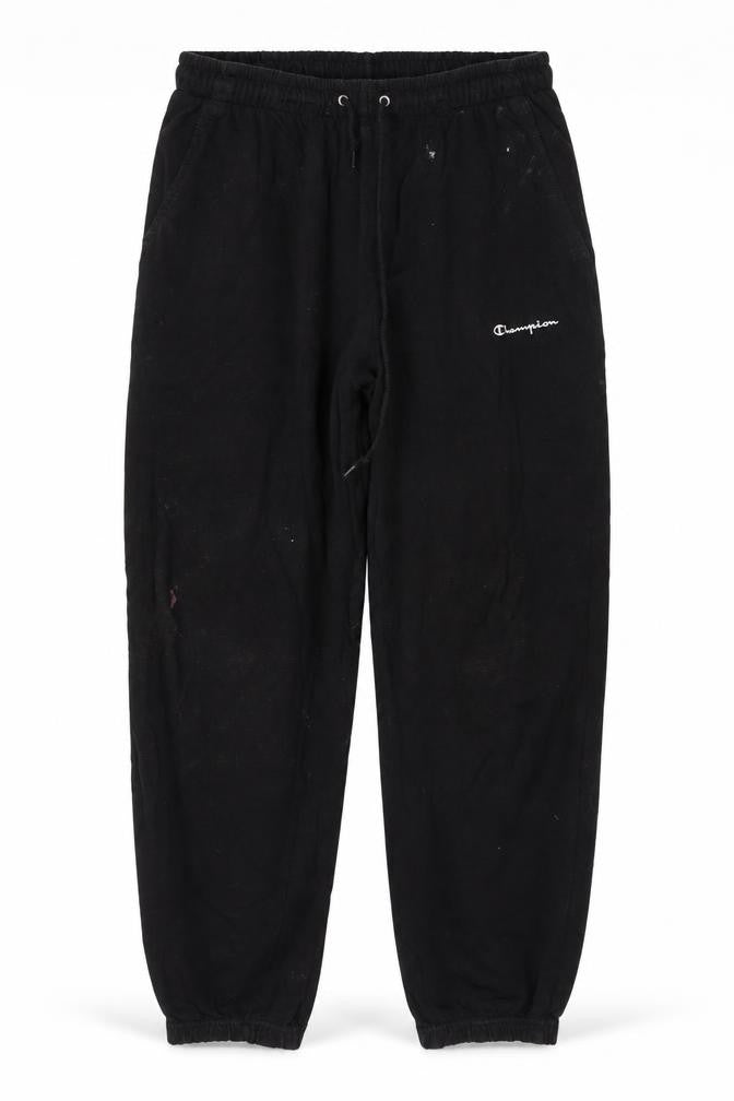 Mens UK Size L Champion-activewear Regular Fit Sweatpants Black Trousers