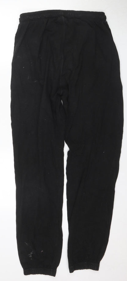 Champion Men's Black Sweatpants L Elastic Waist