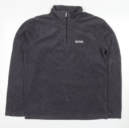 Mens UK Size M Regatta Black Pullover Sweatshirt