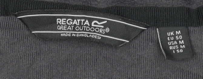 Mens UK Size M Regatta Black Pullover Sweatshirt