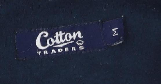 Mens UK Size M Cotton Traders Blue Thermal
