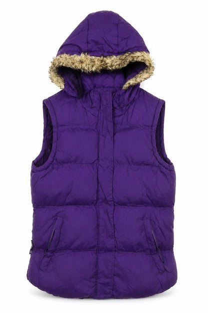 Mountain Warehouse Puffer Jacket Women Purple Size 10
