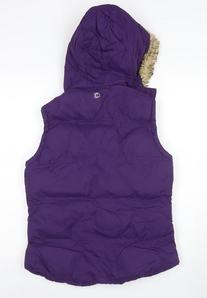 Mountain Warehouse Puffer Jacket Women Purple Size 10