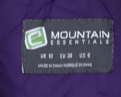 Mountain Warehouse Puffer Jacket Women Purple Size 10