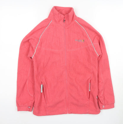 Regatta Girls Pink Jacket, 11 Years, Full Zip, Casual