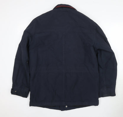 Mens UK Size 40 Brook Taverner Blue Military Jacket