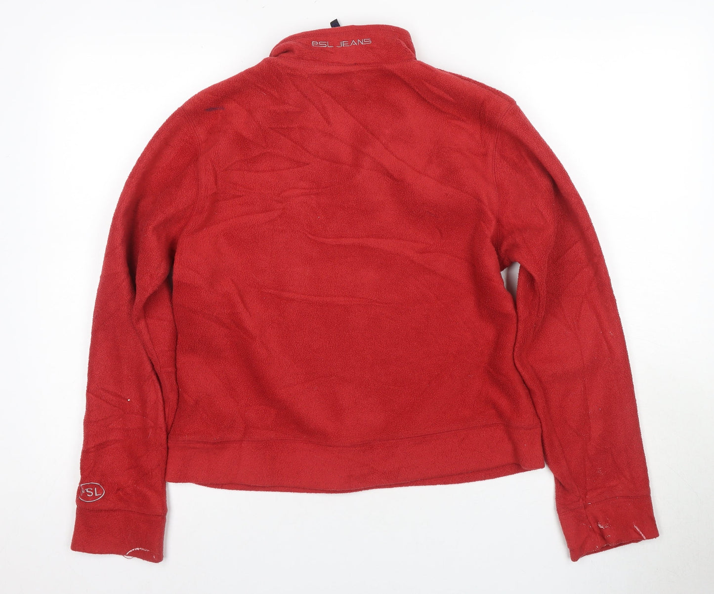 PSL Unisex Red Fleece Sweatshirt Size 12