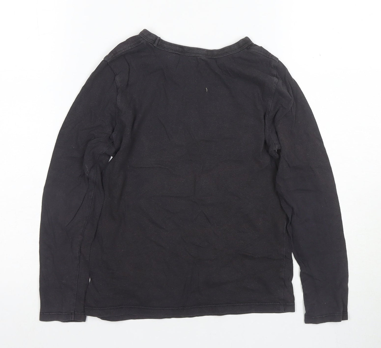 H&M Boys Batman Black Long Sleeve T-Shirt 7-8 Years