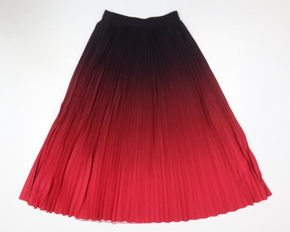 Marks & Spencer Women's Multicolour Pleated Midi Skirt