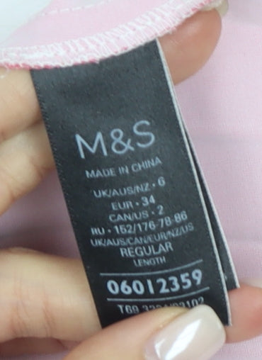 Marks & Spencer Women's Multicolour Pleated Midi Skirt